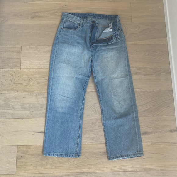 Blank NYC HR Straight Crop Denim - Picture 1 of 5